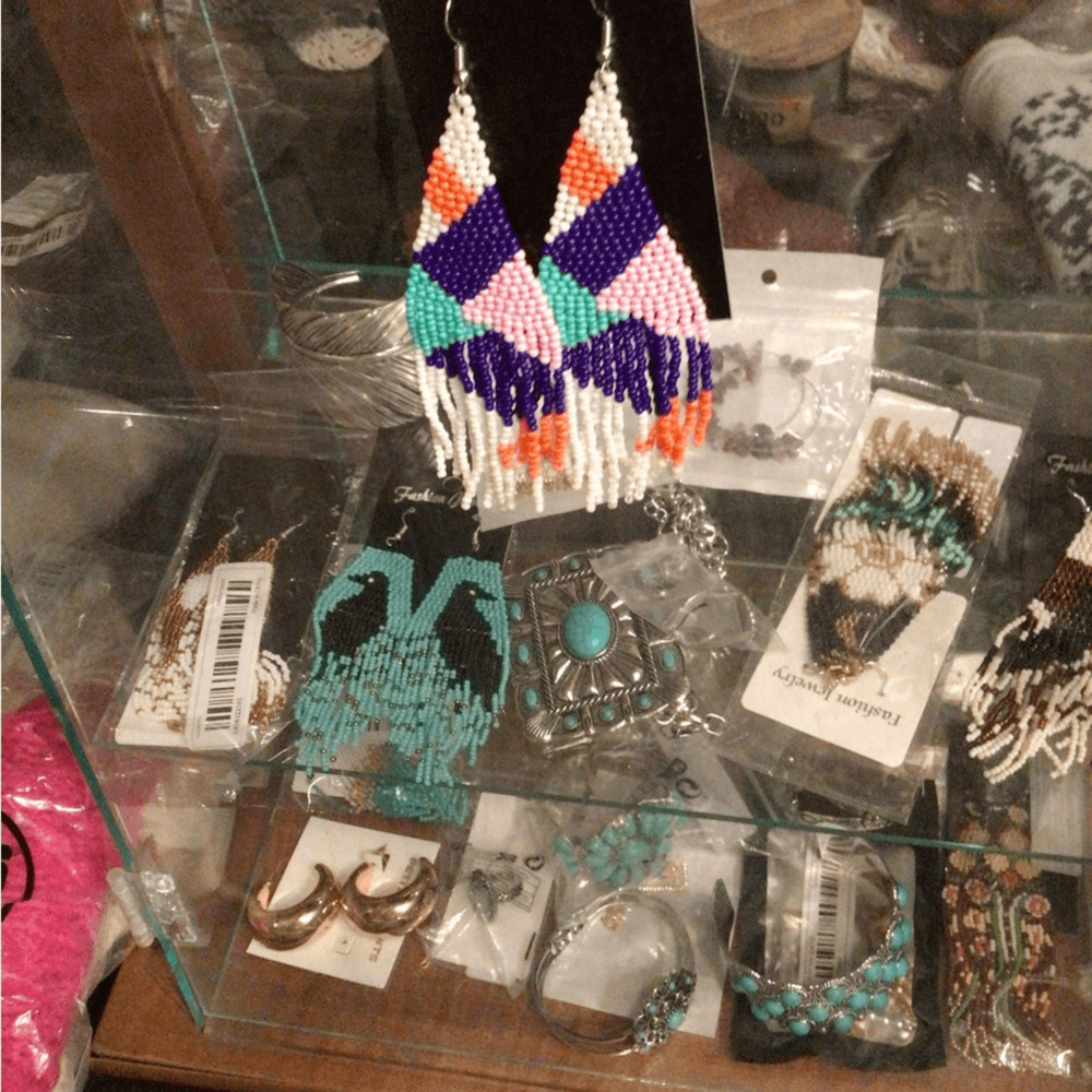 NeW! Boho Mojave Seed Bead earrings